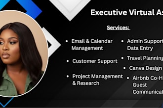 be your executive virtual assistant  and travel planner