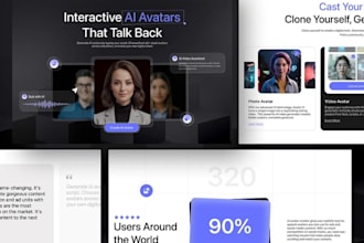 build ai virtual 3d nurse avatar, digital twin, ai scribe avatar, saas web app