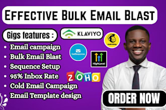 send bulk email, email campaign, cold email blast, email marketing campaign