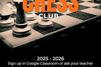 design clean canva posters for events and clubs