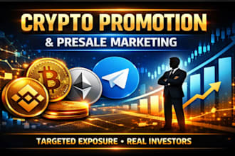 do crypto promotion, crypto presale promotion, funding