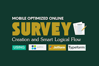 create complex, logical branching surveys using jotform typeform or qualtrics