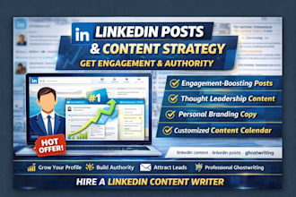 write linkedin posts ghostwriter for CEO personal brand and thought leadership
