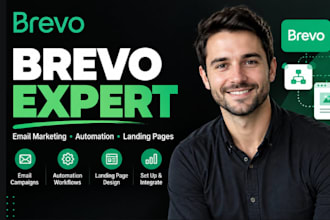brevo email marketing automation campaigns brevo landing page bravo automation
