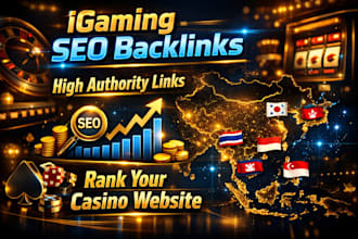 do igaming thailand korea indonesia hong kong cambodia singapore seo backlinks