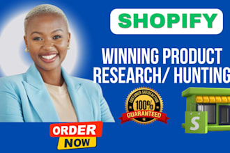 do product research winning product research shopify product research hunting