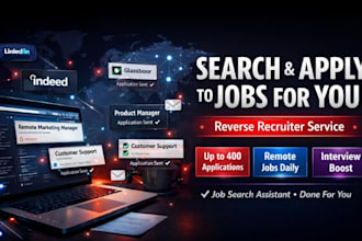 search and apply to jobs as your reverse recruiter