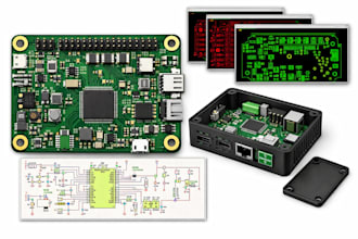 design pcb layout, schematic, gerber files, and bom for manufacturing projects