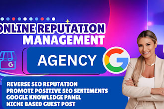 do online reputation management services ORM as seo manager for brand equity