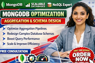 optimize mongodb aggregation pipelines and design scalable database
