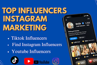 do instagram influencer research and outreach for influencer collaboration