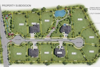 design accurate lot subdivision layouts for your property