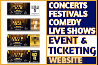 design ticket and event website with eventin and woocommerce