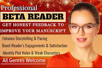 beta read ya romantasy or sci fi novel and give honest feedback