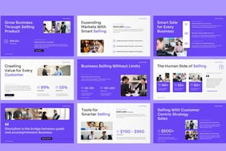 design high converting sales presentations for your business investor pitch deck