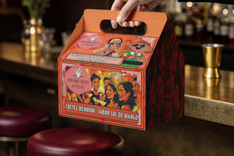 premium label design for craft beer and cocktails with story