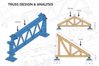 timber truss design and calculation for residential roof structures