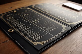 design attractive restaurant menu, food menu and food flyer