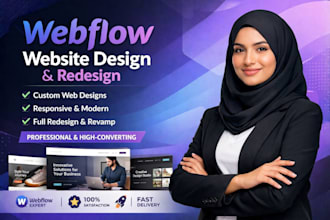 webflow redesign, revamp website, reesign webflow website, do webflow