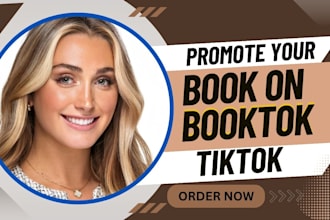 promote your book or ebook on my booktok titkok account, book promotion