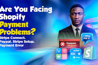 fix shopify payment error, stripe setup, paypal and stripe connect