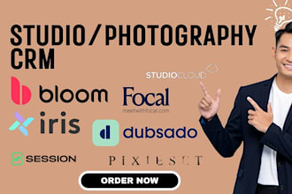 setup bloom iris works dubsado fotobix z focal mynt studiocloud session pixiest