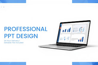 design professional powerpoint presentatios for  students and business