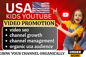 promote usa kids youtube,education fun channel