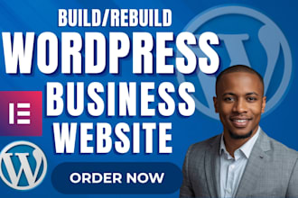 build or rebuild wordpress website design build business website development
