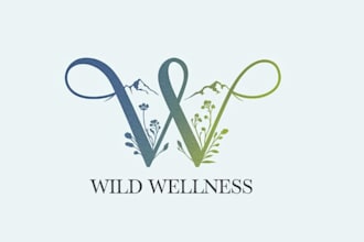 design a professional wellness logo for your brand