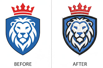 convert image to embroidery digitizing dst vp3 emb or vector format