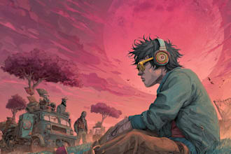 animate your image, artwork or music album cover art