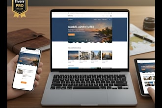 design a premium travel website and tour booking system