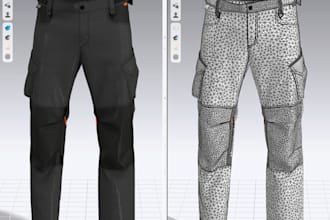 create a hyper realistic 3d garment with clo 3d