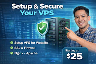 setup and secure your vps for wordpress or PHP website