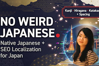 write native japanese amazon listing descriptions with SEO keywords