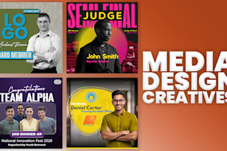 design professional instagram, facebook post, and banner