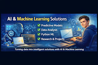 build ai and machine learning models for data analysis and prediction