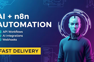 build n8n automation, webhook workflows, API integrations, and ai automations