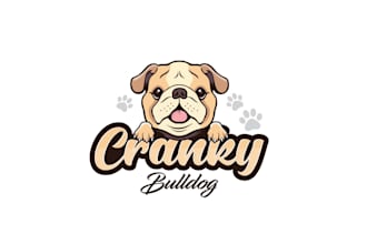 create wonderful and excellent bulldog logo design