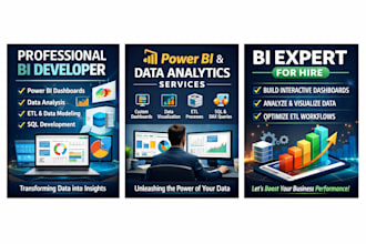 develop dashboards using power bi tableau
