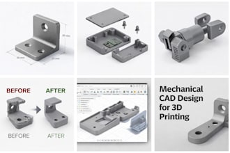 create 3d printable stl file from your sketch or idea