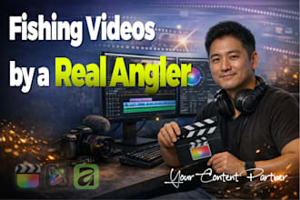 edit fishing videos and shorts by a real angler