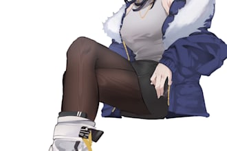 draw as your request, illust, l2d model, etc