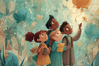 illustrate children story book illustration children story