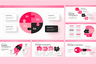 transform your data into professional infographic and presentation design slides