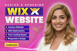 do expert wix design, wix website redesign, wix website clone