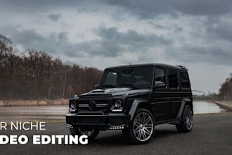 create epic car videos for your channel