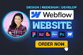 develop webflow website, figma to webflow, webflow animation, fix webflow