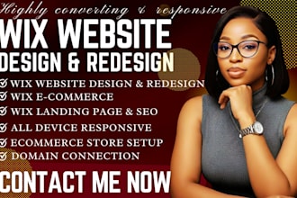 wix website redesign wix website design website development wix ecommerce store